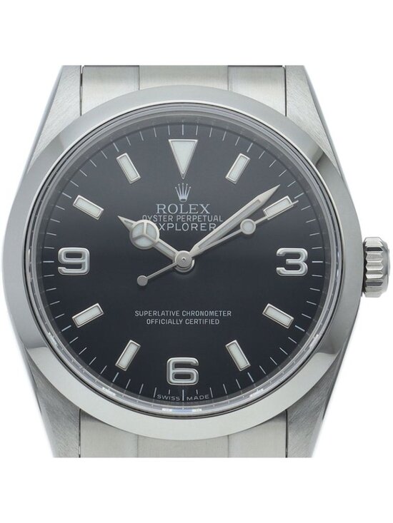 Rolex Roulette Box SS Watch Black Polished main image 5
